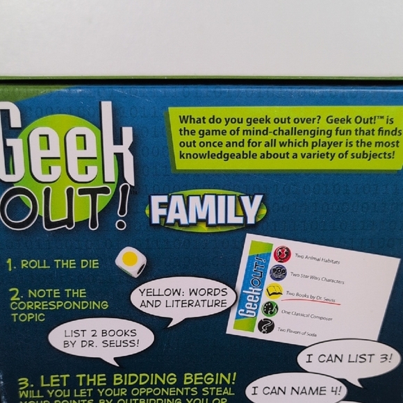 Geek Out Family Game - Picture 4 of 10